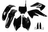UFO Full Plastic Kit KXF250 04-05 - Black
